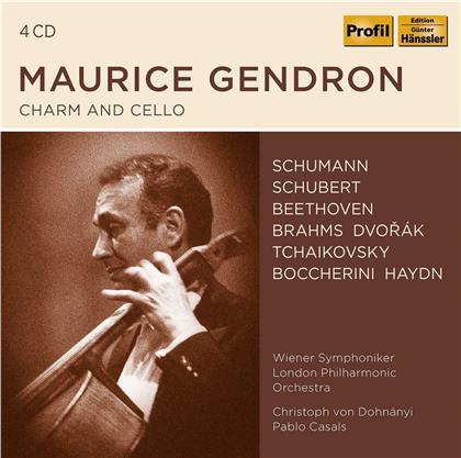 Maurice Gendron & Peter Iljitsch Tschaikowsky (1840-1893) - Charm & Cello (4 CDs)