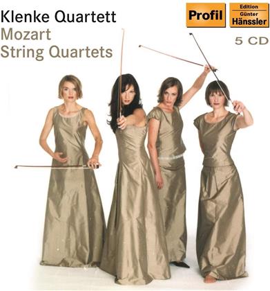 Annegret Klenke, Beate Hartmann & Wolfgang Amadeus Mozart (1756-1791) - String Quartets (5 CDs)
