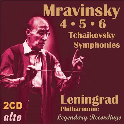 Peter Iljitsch Tschaikowsky (1840-1893) - Sinfonien 4, 5 & 6 (2 CDs)