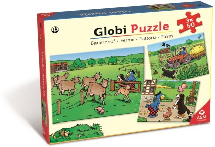 Globi Bauernhof - Puzzle