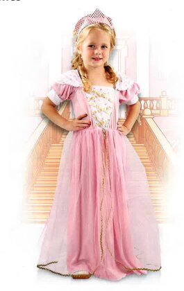 Prinzessin Darling 3-4 Jahre - 2-teilig, Kleid und Tiara