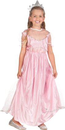 Prinzessin Beauty, 4-6 Jahre - 3-teilig, Stoffkrone, Kleid
