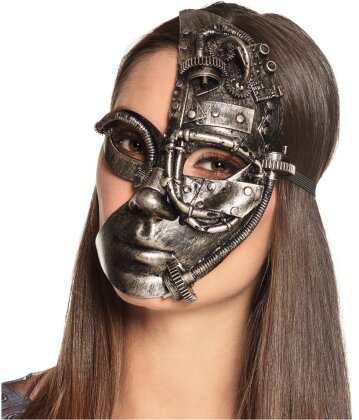 Maske Steampunk - Kunststoff