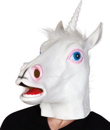Boland - Pc.Latex Mask Unicorn. Maschera Lattice Unicorno