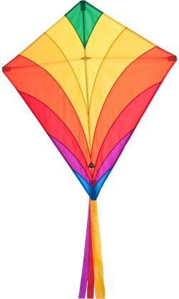 Drachen Eddy Rainbow - 68x68 cm, ab 5 Jahren,
