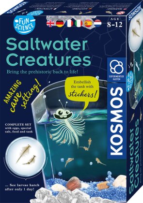 Saltwater Creatures, d/f/i - Fun Science, Salzkrebse züchten