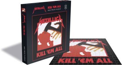Metallica - Kill Em All Rock Music Puzzle
