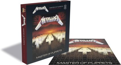 Metallica - Master Of Puppets Rock Music Puzzle