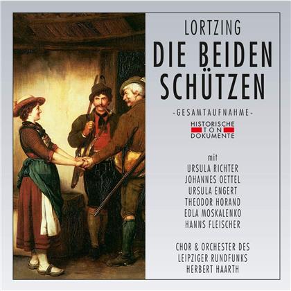 Gustav Albert Lortzing (1801-1851), Herbert Haarth & Orchester des Leipziger Rundfunks - Die Beiden Schützen - Aufnahme Von 1951 (2 CDs)