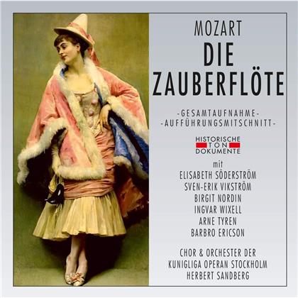 Elisabeth Söderström, Wolfgang Amadeus Mozart (1756-1791), Herbert Sandberg & Orchester der Kunigliga Opera Stockholm - Die Zauberflöte - Aufnahme Von 1962 (2 CDs)
