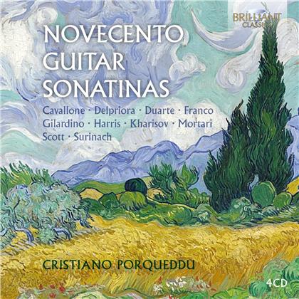 Cristiano Porqueddu - Novecento Guitar Sonatinas (4 CD)