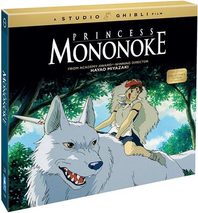 Princess Mononoke (1997) (Collector's Edition, Limited Edition, Blu-ray + CD + Buch)