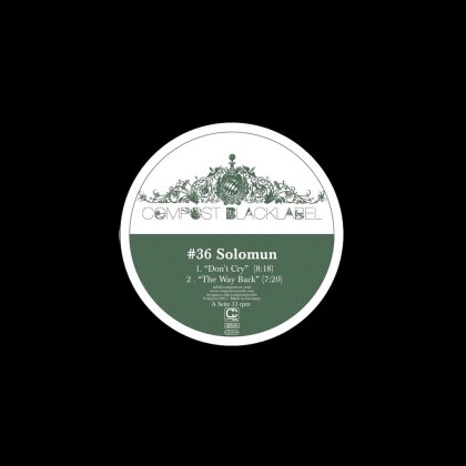 Solomun - Compost Black Label 36 (12" Maxi)