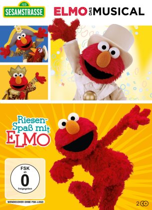 Sesamstrasse - Elmo Das Musical & Riesenspass mit Elmo (2 DVDs)