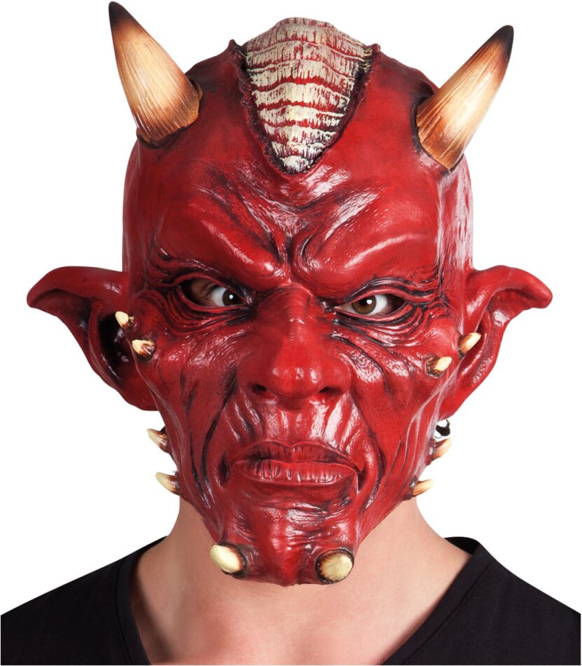 Boland - Pc. Latex Mask Devil Deluxe H