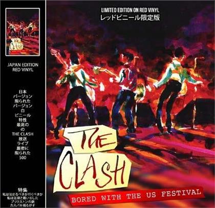 The Clash - Bored With The US Festival (Red Vinyl, LP)