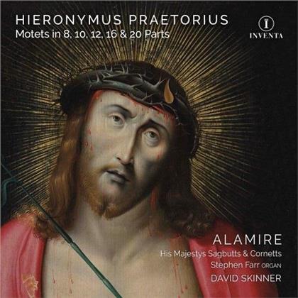 Hieronymus Praetorius (1560-1629), David Skinner, His Majesty Sagbutts and Cornetts & Alamire - Motets In 8, 10, 12, 16 & 20 Parts (2 CDs)