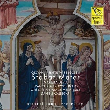 Mariella Devia, Giovanni Battista Pergolesi (1710-1736), Daniele Callegari & Orchestra Filarmonica Callegari - Stabat Mater (LP)