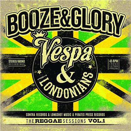 Booze & Glory - Vespa & Londonians (2019 Reissue, Contra Records, 3 7" Singles)