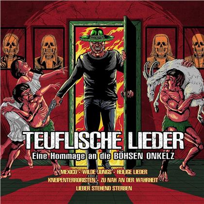 Teuflische Lieder-Eine Hommage An Die Böhsen Onkel (Red Vinyl, LP)
