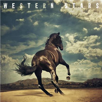 Bruce Springsteen - Western Stars (Gatefold, Limited Edition, Clear With Blue Smoke Vinyl, 2 LPs)