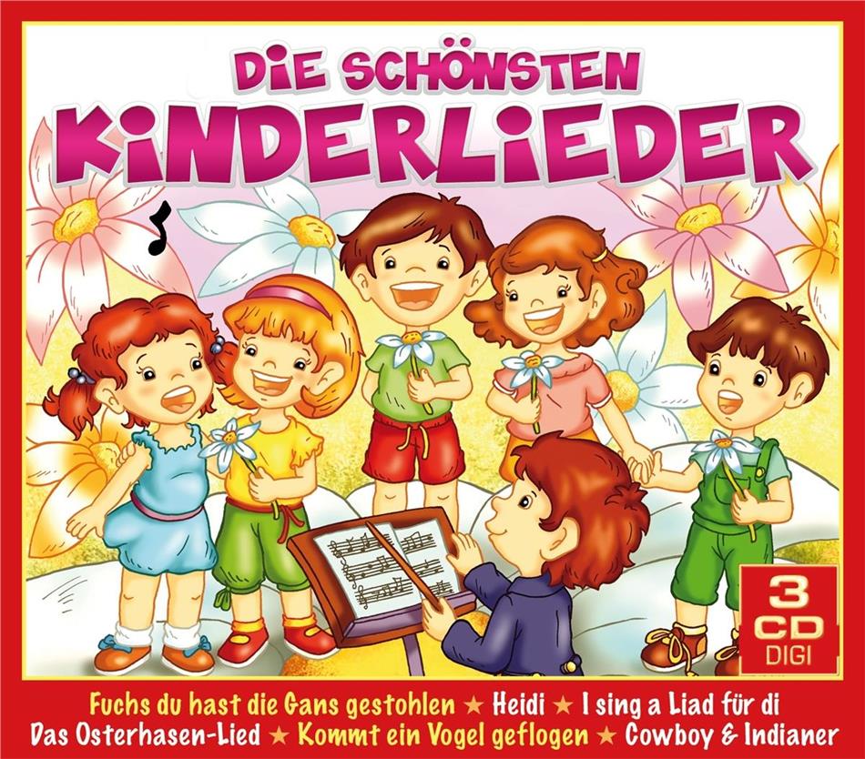 Die Schönsten Kinderlieder (3 CDs) - CeDe.com