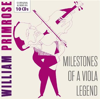 William Primrose - Milestones Of A Viola Legend (10 CD)