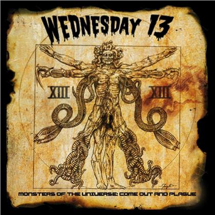 Wednesday 13 - Monsters Of The Universe: Come Out & Plague (2019 Reissue, Napalm Records, 2 LPs)