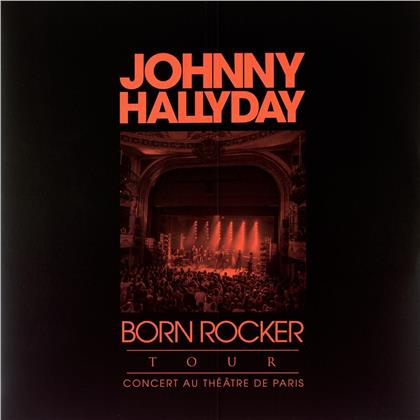 Johnny Hallyday - Born Rocker Tour (2019 Reissue, finlandia, Limited Edition, Red Vinyl, 2 LPs)