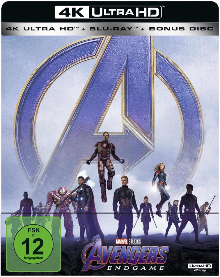 Avengers 4 - Endgame (2019) (Edizione Limitata, Steelbook, 4K Ultra HD + 2 Blu-ray)