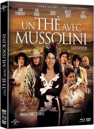 Un thé avec Mussolini (1999) (Wendecover, Blu-ray + DVD)