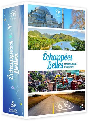 Échappées belles - 11 destinations d'exception (11 DVDs)