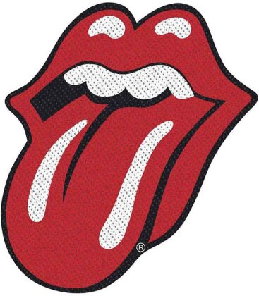 The Rolling Stones Standard Woven Patch - Tongue Cut-Out (Retail Pack)