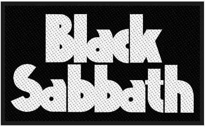 Black Sabbath Standard Woven Patch - Logo (Retail Pack)