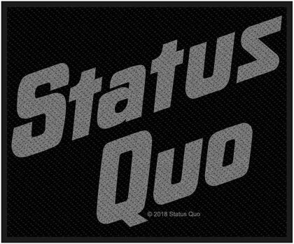 Status Quo Woven Patch - Logo (Standard)