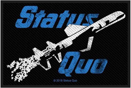 Status Quo Woven Patch - Just Supposin' (Standard)