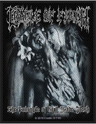 Cradle Of Filth Woven Patch - Principle of Evil Made Flesh (Standard)