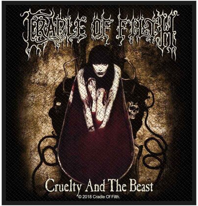 Cradle Of Filth Woven Patch - Cruelty and the Beast (Standard)