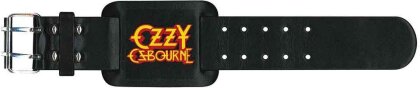 Ozzy Osbourne Leather Wrist Strap - Logo