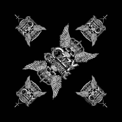 Ozzy Osbourne Unisex Bandana - Skull & Wings