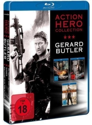 Action Hero Collection - Gerard Butler - Olympus Has Fallen / Gamer / Machine Gun Preacher (3 Blu-rays)