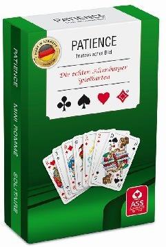 Patience - franz. Bild in Stülpschachtel (Spielkarten)