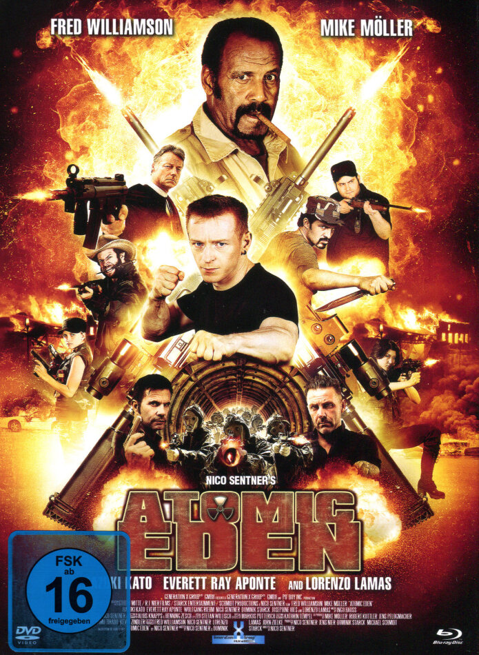 Atomic Eden (2015) (Cover A, Limited Edition, Mediabook, Uncut, Blu-ray + DVD)