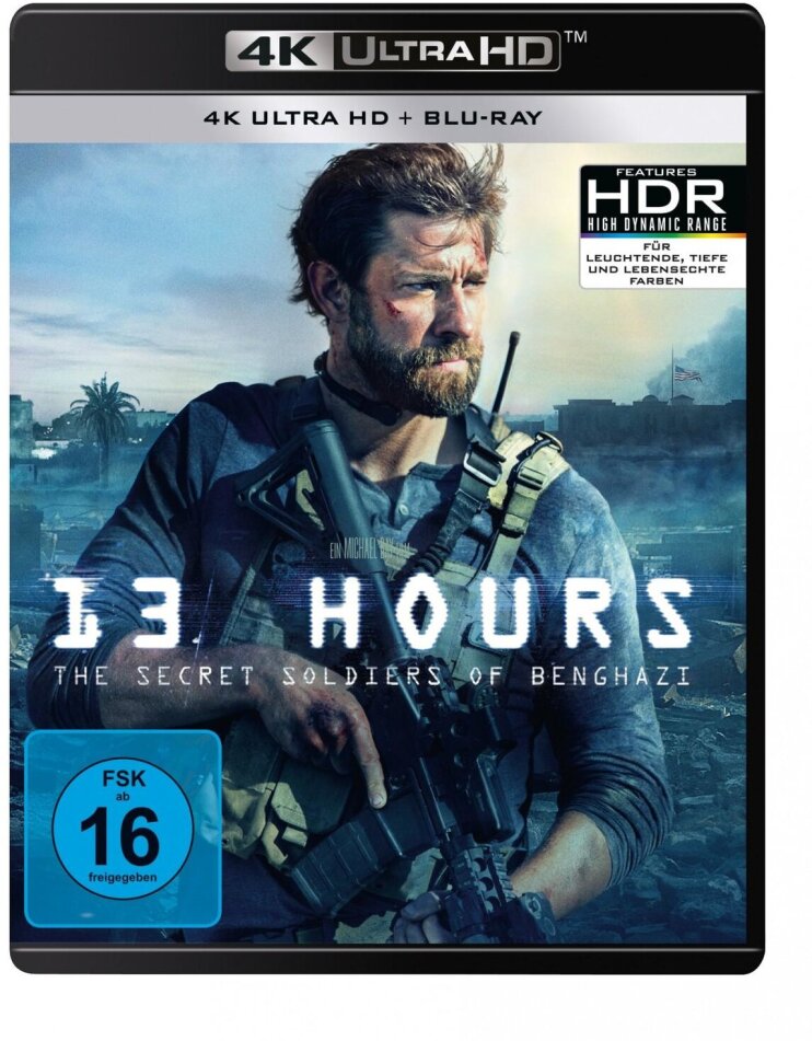 13 Hours - The Secret Soldiers of Benghazi (2016) (4K Ultra HD + Blu-ray)