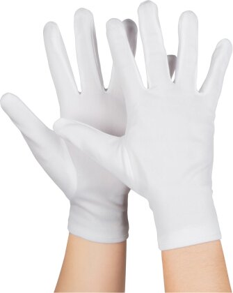 Handschuhe Basic weiss - Einheitsgrösse,