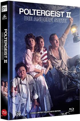 Poltergeist 2 - Die andere Seite (1986) (Cover B, Edizione Limitata, Mediabook, Blu-ray + DVD)