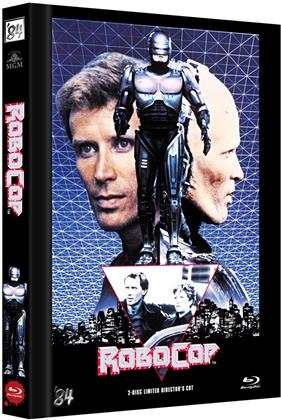 Robocop (1987) (Cover C, Director's Cut, Limited Edition, Mediabook, Blu-ray + DVD)