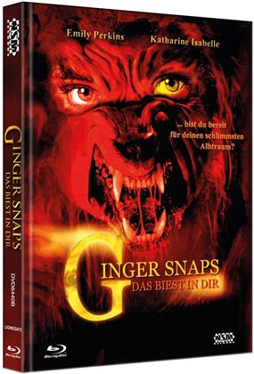 Ginger Snaps - Das Biest in dir (2000) (Cover B, Limited Edition, Mediabook, Blu-ray + DVD)