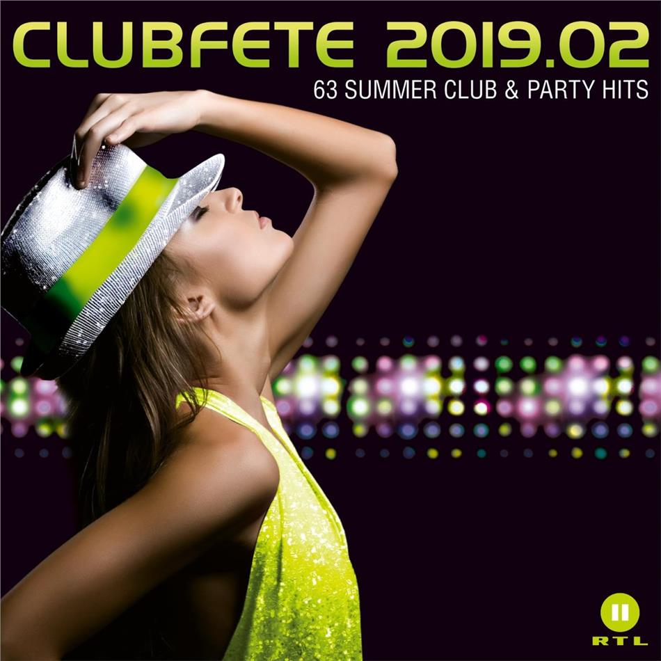 Clubfete 2019.02: 63 Summer Club & Party Hits (3 CDs)