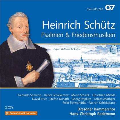 Hans-Christoph Rademann, Dresdner Kammerchor & Heinrich Schütz (1585-1672) - Psalmen & Friedensmusiken - Schütz Edition Vol. 20 (2 CDs)